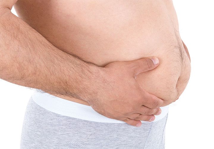 Male liposuction stomach abdomen