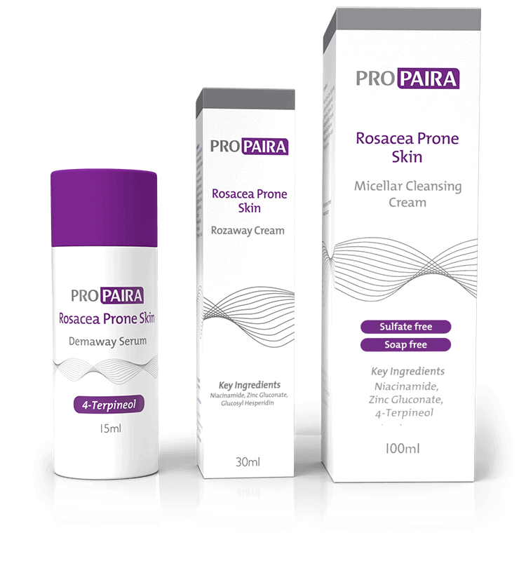 Propaira Rosacea skin products