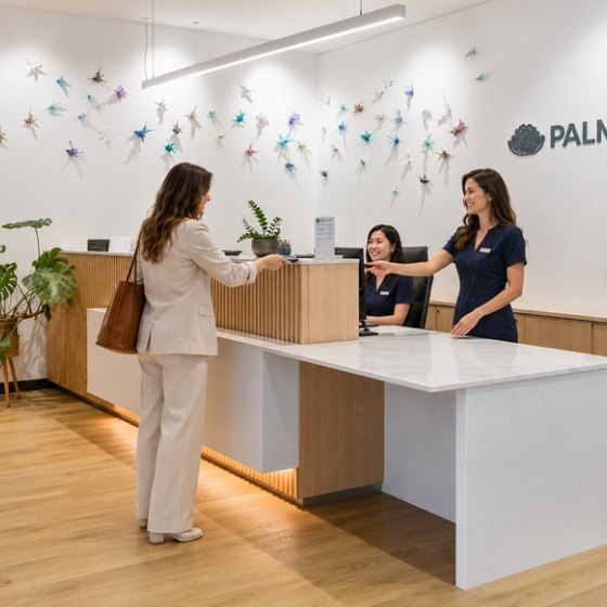 Palm Clinic reception